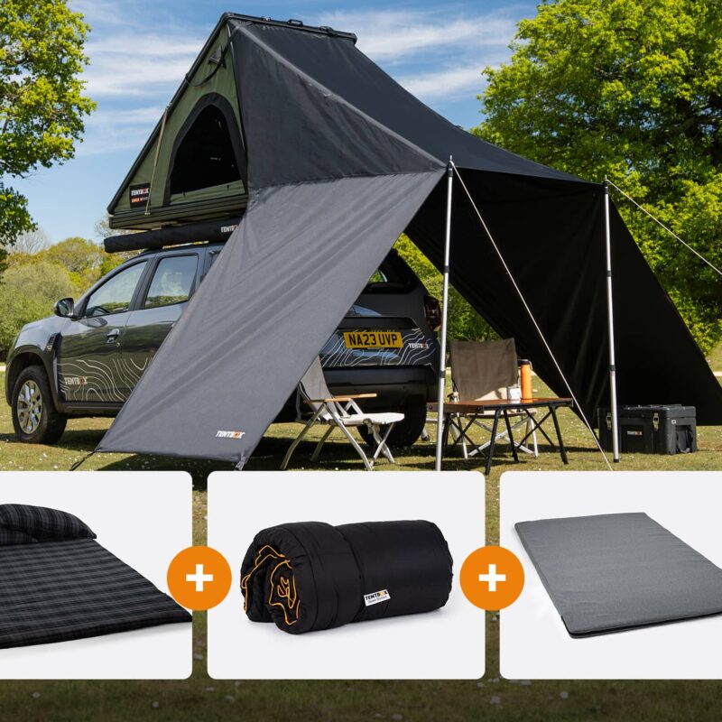 Shirati Cargo 2.0 Basics Bundle – Essential Rooftop Storage & Camping Kit
