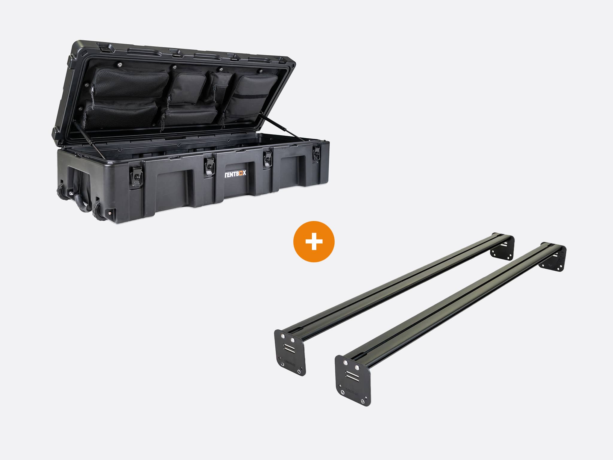 Shirati Car Roof Storage Bundle – Waterproof Rooftop Cargo Bag with Straps