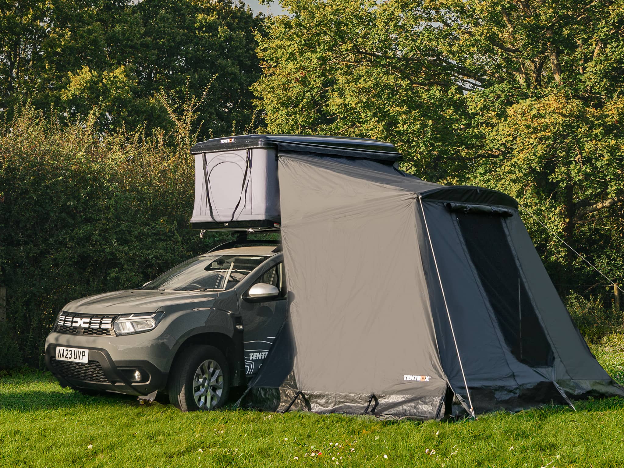 Shirati Living Pod 1.0 – Car Awning Extension Tent for Extra Camping Space
