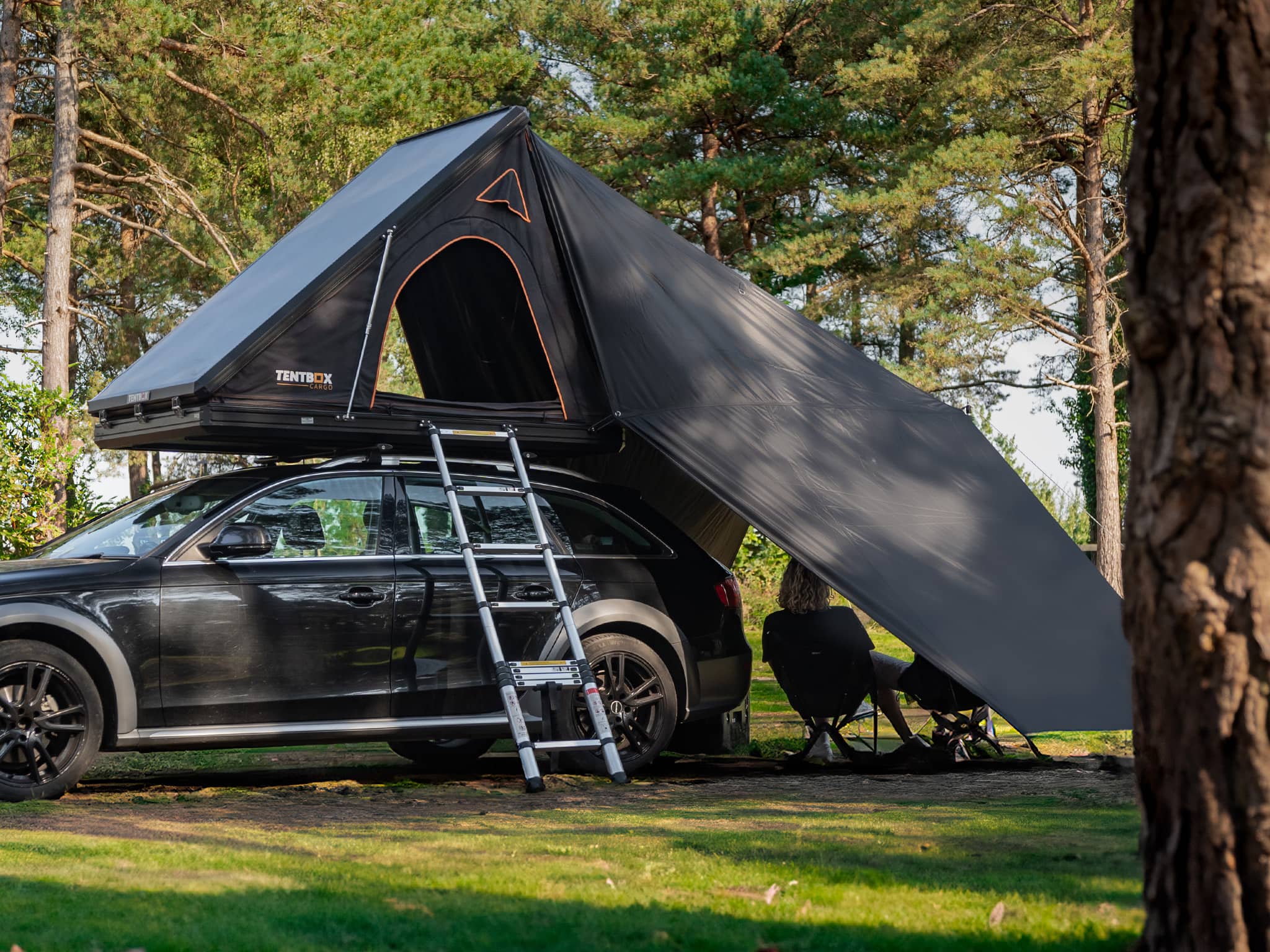 Shirati Tunnel Awning 1.0 – Universal Car Side Shelter for Camping & Travel - Image 8