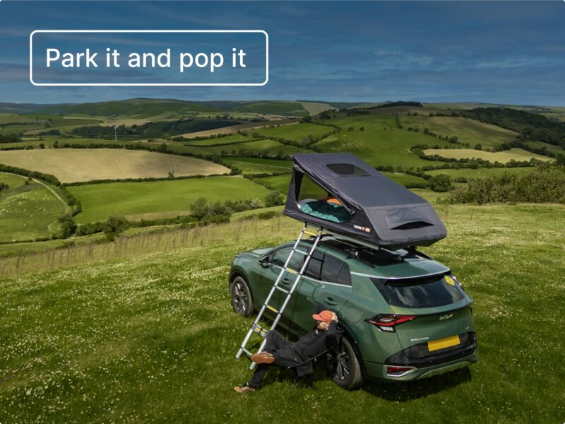 Shirati GO Roof Tent – Compact & Lightweight Camping Shelter - Image 4