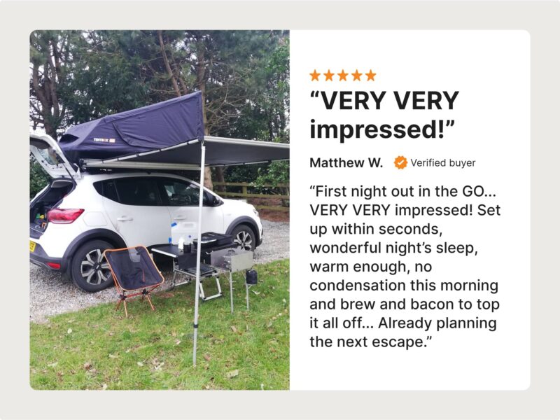 Shirati GO Roof Tent – Compact & Lightweight Camping Shelter - Image 8